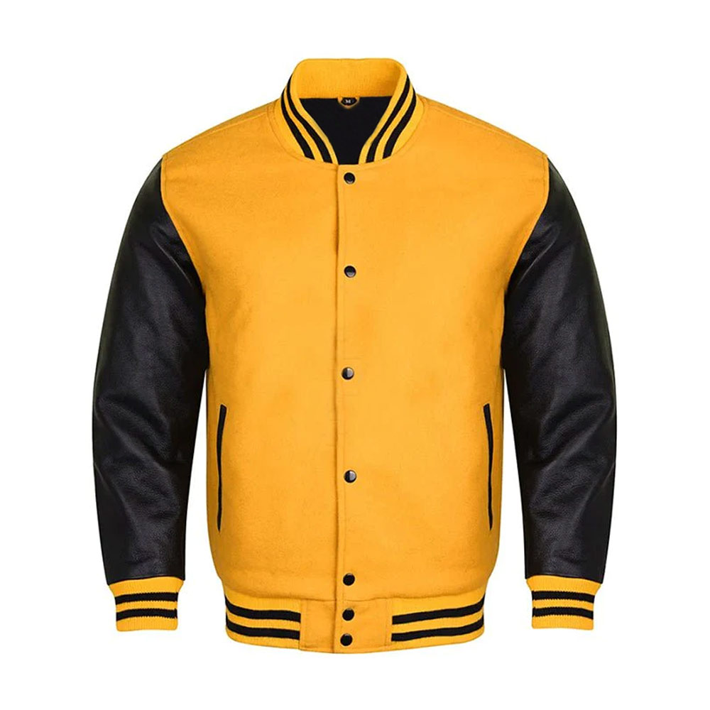L&G  Varsity  Jackets  Button +Zipper