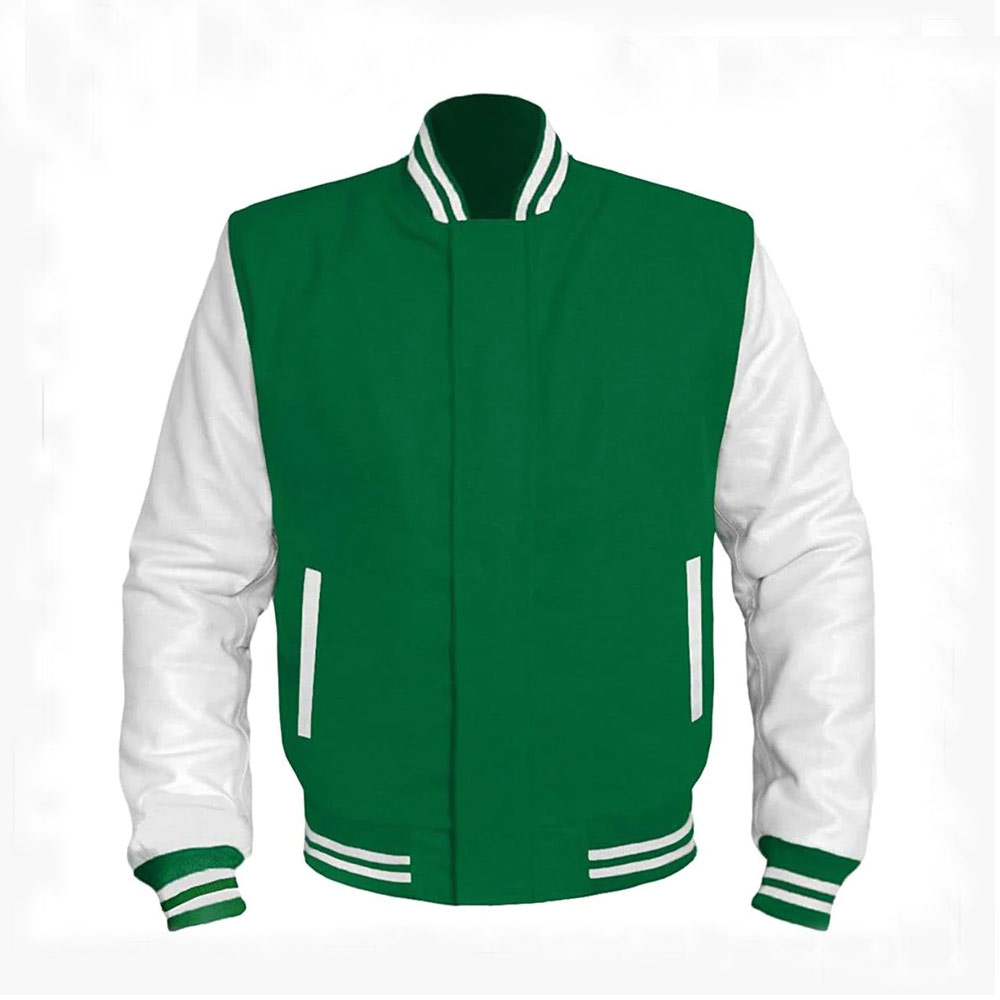L&G  Varsity  Jackets  Button +Zipper