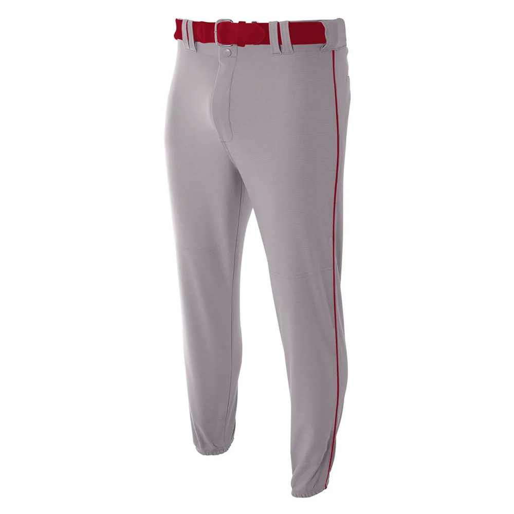 Baseball zipper pants