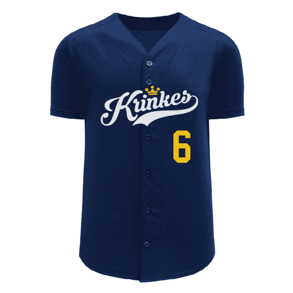 Baseball 6 button shirts